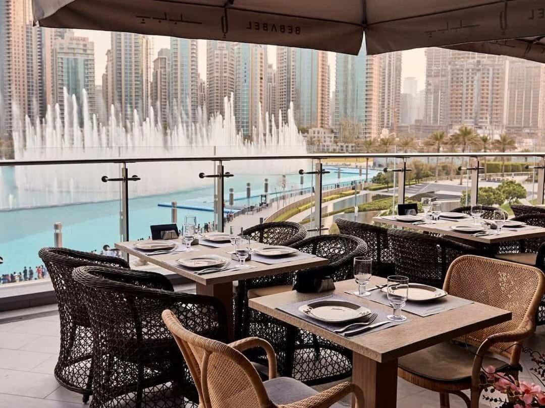 Appartamento Silkhaus Design 1Bdr With Burj Khalifa View In New Tower Dubai Esterno foto